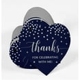 thumbnail image 3 of Inkdotpot Thanks For Celebrating With Me Birthday Bottle Tag Real Silver Foil Favor Hang Tags Pack Of 100, 3 of 6
