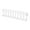 White 10 Hooks, variant on Badminton Racket Rack Tennis Racket Holder Wall Storage Heavy Duty Metal for Garage Gym Home Organization