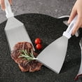 thumbnail image 2 of Stainless Steel Frying Spatula Japanese Cuisine Pizza Plate Shovel Chinese Frying Spatula Kitchen Barbecue Multifunctional Tool, 2 of 4