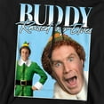 thumbnail image 2 of Elf Buddy Christmas Homage Unisex Adult Pull-Over Hoodie, 2 of 5