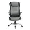 thumbnail image 2 of Silla de Oficina Moderna Gris Silla de Oficina Ejecutiva Ergonómico Cómodo HOMEMAKE FURNITURE ANNISTON, 2 of 8