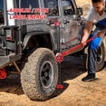 thumbnail image 3 of 33" High Lift Farm Jack 3 Ton (6000lb), Heavy Duty Ratcheting Off-Road Utility Jack, Pointed Head Bumper Lifter for Car, Truck, SUV & ATV, 3 of 8