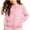 Pink, variant on Girls Lightweight Jacket Girls' Ombre Sequin Bomber Jacket with Pockets Lightweight Sparkle Long Sleeve Zipper Jackets for Kid(Gold,3-4 Years)