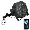 thumbnail image 3 of Domqga LED Stage Light Flat Par Lights Remote Control For DJ Party Club, 3 of 8