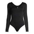 thumbnail image 3 of Sofia Jeans By Sofia Scoop Long Sleeve Bodysuit, 3 of 6