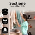 thumbnail image 3 of MAGMALIFE 50 Ganchos para Ropa de Terciopelo, Gancho Dorado Giratorio de 360 Grados, Adecuado para Todo Tipo de Ropa, Antideslizante (Turqueza), 3 of 6