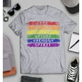 thumbnail image 3 of S4E Men's Pride Flag Life Harmony Spirit T-Shirt XXXXX-Large Sports Grey, 3 of 4