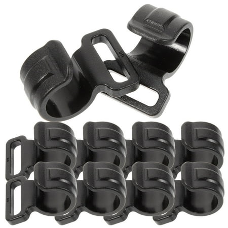 

10pcs Camping Tent Hooks Canopy Windproof Hooks Plastic Connection Hooks Pole Hooks