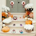 thumbnail image 2 of Halloween Wall Stickers Removable Creepy Cartoon Eyeball Design Sticker For Halloween Party Window Floor, 2 of 4