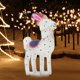 thumbnail image 4 of Adornos de figuras de animales navideños, adornos de fiesta al aire libre impermeables LED acrílicos, 4 of 6