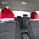 thumbnail image 3 of Set de 4 fundas para reposacabezas de vehículo con diseño navideño, compatibles con distintos modelos de coche., 3 of 9