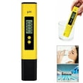 thumbnail image 1 of HLONK Digital pH Meter Water Quality Tester Water pH Tester With 0-14pH Measurement Range Suitable For Drinking Water Hydroponics  Aquarium Swimming Pool. High Precision 0.01pH Pen Tester, 1 of 7