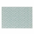 thumbnail image 1 of Flamingo Cutting Board, Pale Color Abstract Coconut Palm Tree Silhouettes Retro Pink Birds, Decorative Tempered Glass Cutting and Serving Board, Small Size, Mint Green Pale Pink, by Ambesonne, 1 of 1