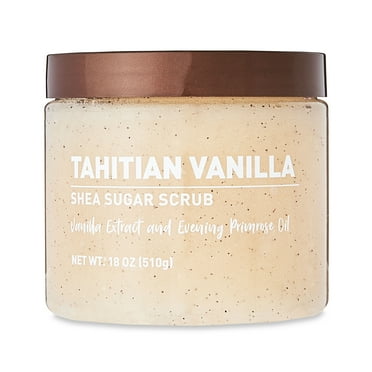 Walmart Shea Sugar Scrub, Tahitian Vanilla, 18 oz