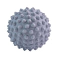 thumbnail image 2 of Bola de masaje Bola de masaje de tejido profundo, compacta, liviana, bola plantar, rodillo masajeador manual con púas para cuello, espalda y pies Gris, 2 of 9