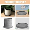 thumbnail image 4 of Flower Pot Tray Plants Water Catcher Pots Watering Round Planter Saucer Plastic, 4 of 6