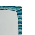 thumbnail image 3 of Ambesonne Abstract Fitted Sheet 2 Pcs Set, Ocean Waves Aquatic, King, Turquoise Teal Blue, 3 of 3