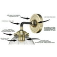 thumbnail image 2 of Innovations Lighting 284-1W Small Cone Small Cone 1 Light 9" Tall Bathroom Sconce - White, 2 of 7