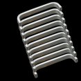 thumbnail image 5 of Lot de 20 Mini Poignées de Porte d'Armoire de Cuisine en Aluminium pour Chambre, 5 of 5