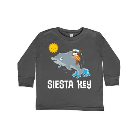 

Inktastic Siesta Key Florida Vacation Gift Toddler Boy or Toddler Girl Long Sleeve T-Shirt