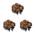 thumbnail image 1 of Ruiboury 1/2/3/5 10pcs/set Enjoy Beauty Of Blooming Flowers All Year Round With Artificial Silk Bean paste colored 3PCS, 1 of 6
