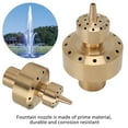 thumbnail image 5 of Copper Double Column Fountain Nozzle Music Fountain Landscape Scenery Nozzle Water Fountain Nozzle G1.5in, 5 of 8