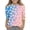 Dark Blue, variant on Cute Summer Tops for Kids Girls Size 7-8 Soft Casual 3/4 Sleeve Crew Neck Girls Shirts Basic Daisy Printed Tees Girls Fashion Blouse T-Shirt Green 5-6 Years