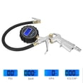 thumbnail image 4 of Tyre Pressure Meter Tire Inflator 0-200psi Measuring Range LCD Display High Accuracy Built-In Exhaust Motorcycle For Truck Car Bike, 4 of 8