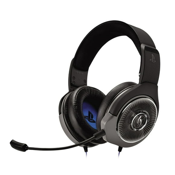 PDP PS4 Afterglow AG 6 Wired Gaming Headset, Black, 051-077-NA-BK