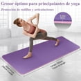 thumbnail image 2 of Tapete de Yoga Antideslizante y Cómodos, Yoga Mat para Ejercicio, Tapete Yoga Antiderrapante de Suavecito y Grueso, Colchoneta Fitness Alfombrilla para Yoga, 2 of 4