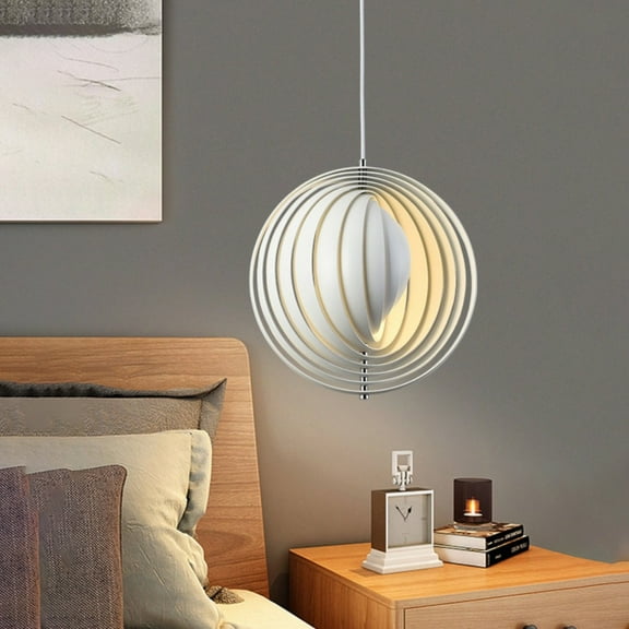 Arturesthome Quality Chandelier Creative Rotational White Pendant Light