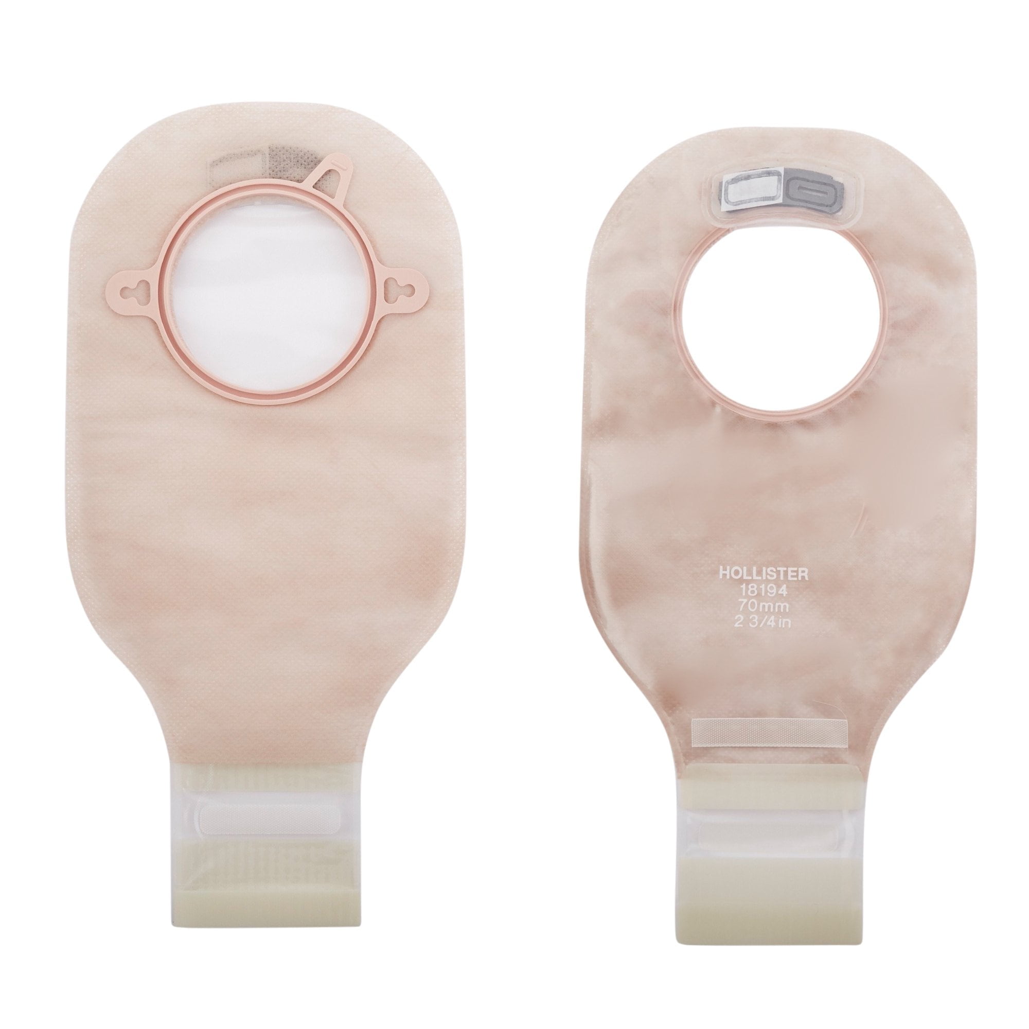 Hollister New Image Two-Piece Drainable Ostomy Pouch (Box of 10