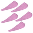 thumbnail image 3 of Gorro para secar el cabello, 5 piezas de microfibra para secar el cabello, turbante para cabello seco, gorro para secar el cabello, funcionamiento suave, 3 of 14