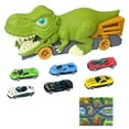 thumbnail image 2 of Holiday Deals karymi Children's Dinosaur Devouring Car, Large Dinosaur Devouring 6 Alloy Cars, Baby Toy Car, 4 Boys 6 Years Old Puzzle Gift Women Gifts Weekly Deal Summer Savings, 2 of 6