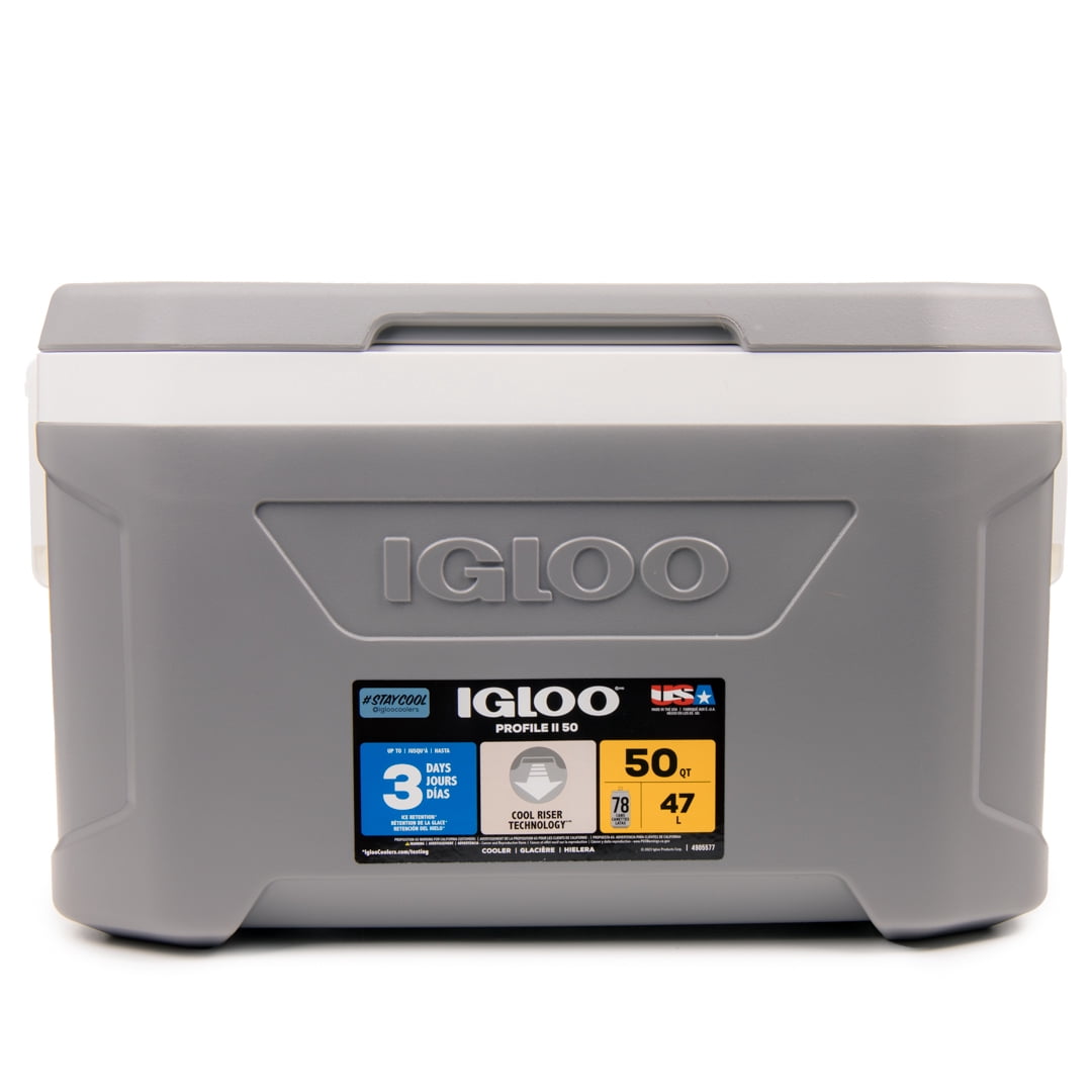 Igloo Quick and Cool 100 Quart White Cooler, 15.88Inch H x 33.75 