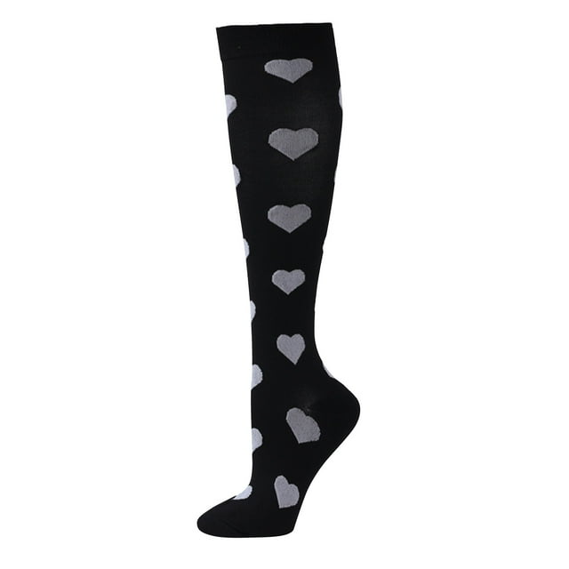 FhsagQ Socks Socks for Men Set with Garter Exercise Stress Socks Elastic Socks Running Skipping Compression Socks Stockings Jacquard Calf Socks Mens Socks Plus Size Robe Rose Gold S