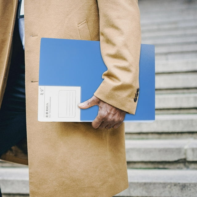 unbranded Portafolio Portátil Para Facturas Oficinas En Material Plástico Resistente Agua