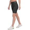 thumbnail image 6 of Little Donkey Andy Women's Hiking Shorts Quick Dry Stretch Athletic Shorts Lightweight for Golf Travel Black XS, 6 of 7