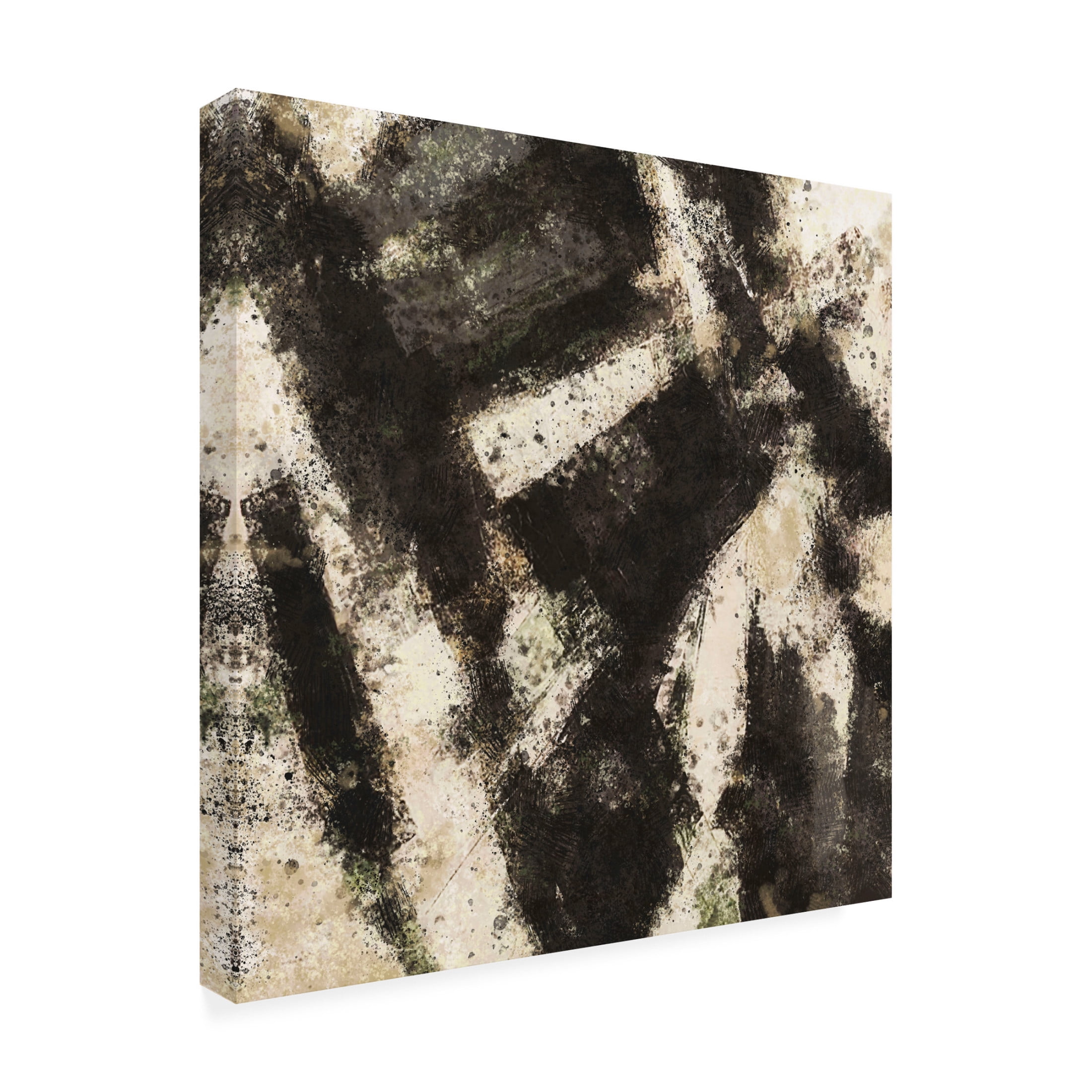 Canvas Wall Art - Marta Wiley 'Abstract 2' Wall Art for Living Room, Bedroom, or Office Décor by Trademark Fine Art - 14 x 14 Inches