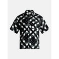 thumbnail image 5 of Kacey Lee Men's Button Up Woven Shirt with Short Sleeves, Sizes S-2XL, 5 of 5