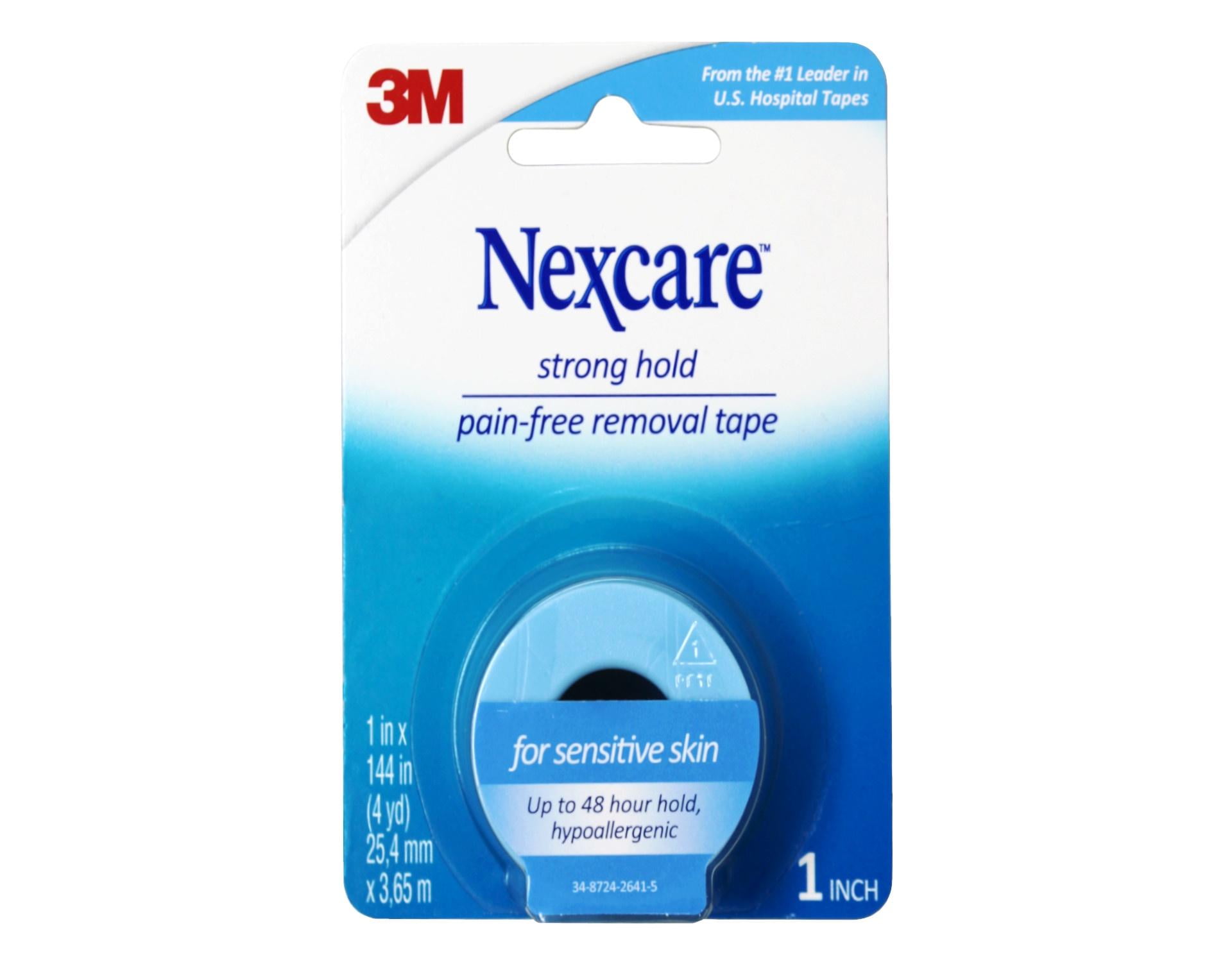 Nexcare Sensitive Skin Tape-Pain Free Removal Hold Securely 1 in, 6-Pack