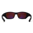 thumbnail image 4 of Mens Road Warrior Driving Lens Wrap Sport Sunglasses Metallic Brown, 4 of 4