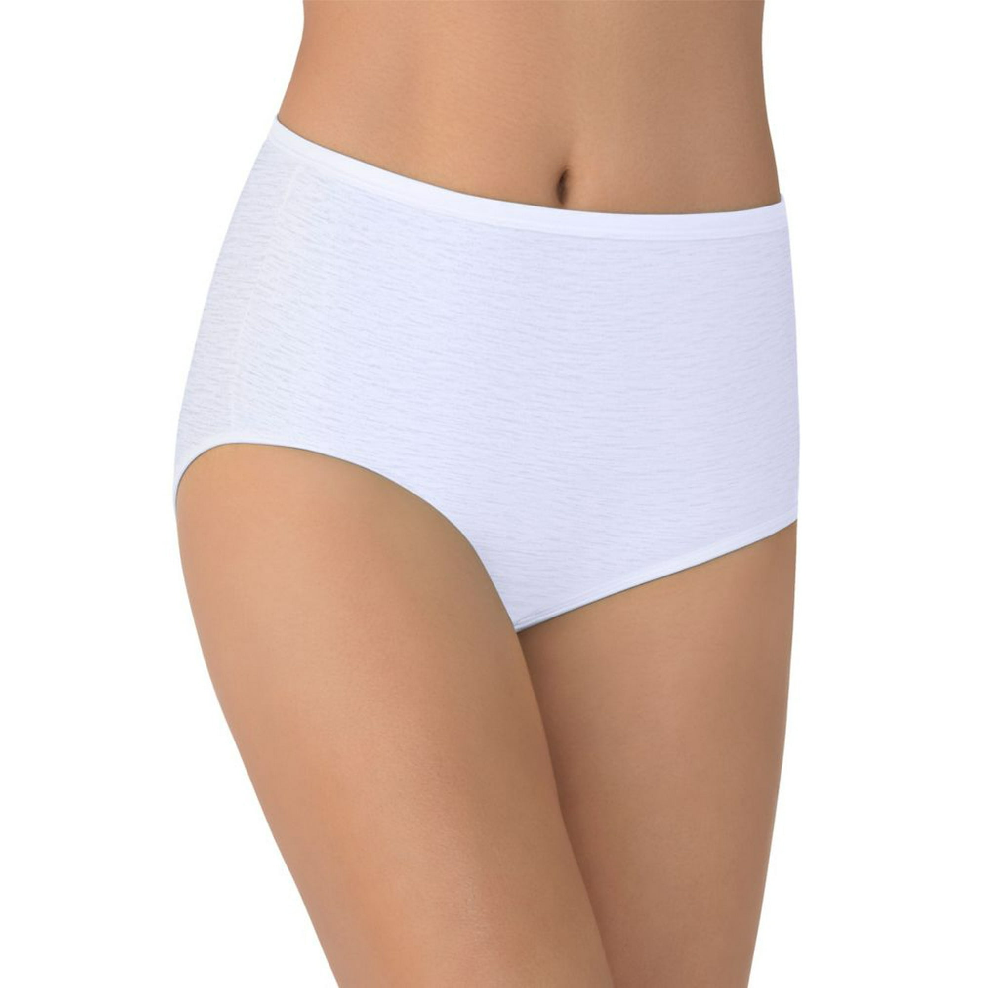 Womens Vanity Fair 13109 Illumination Brief Panty Star White 7 Walmart Canada