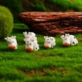 thumbnail image 6 of TNOBHG Mini Cow Decor Miniature Cow Figurines Set of 20 Resin Cattle Models for Fairy Garden Dollhouse Decoration, 6 of 8