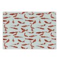 thumbnail image 1 of Koi Fish Cutting Board, Eastern Japanese Exotic Koi Fish Common Carp Calm Water Garden Graphic Design, Decorative Tempered Glass Cutting and Serving Board, Small Size, Orange, by Ambesonne, 1 of 1