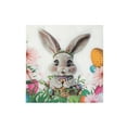 thumbnail image 1 of Easter Bunny Printed Paper Napkins Set Of 20 Disposable Luncheon Napkins For Party Tableware Spring Celebration Home Decor, 1 of 6