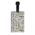 thumbnail image 1 of Custom Minions Luggage Tag for Travel Suitcase Privacy Cover ID Label, 1 of 1