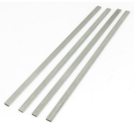 Unique Bargains 4pcs Machine Lathes HSS Turning Parting Milling Lathe Tool Bit 2mmx6mmx200mm