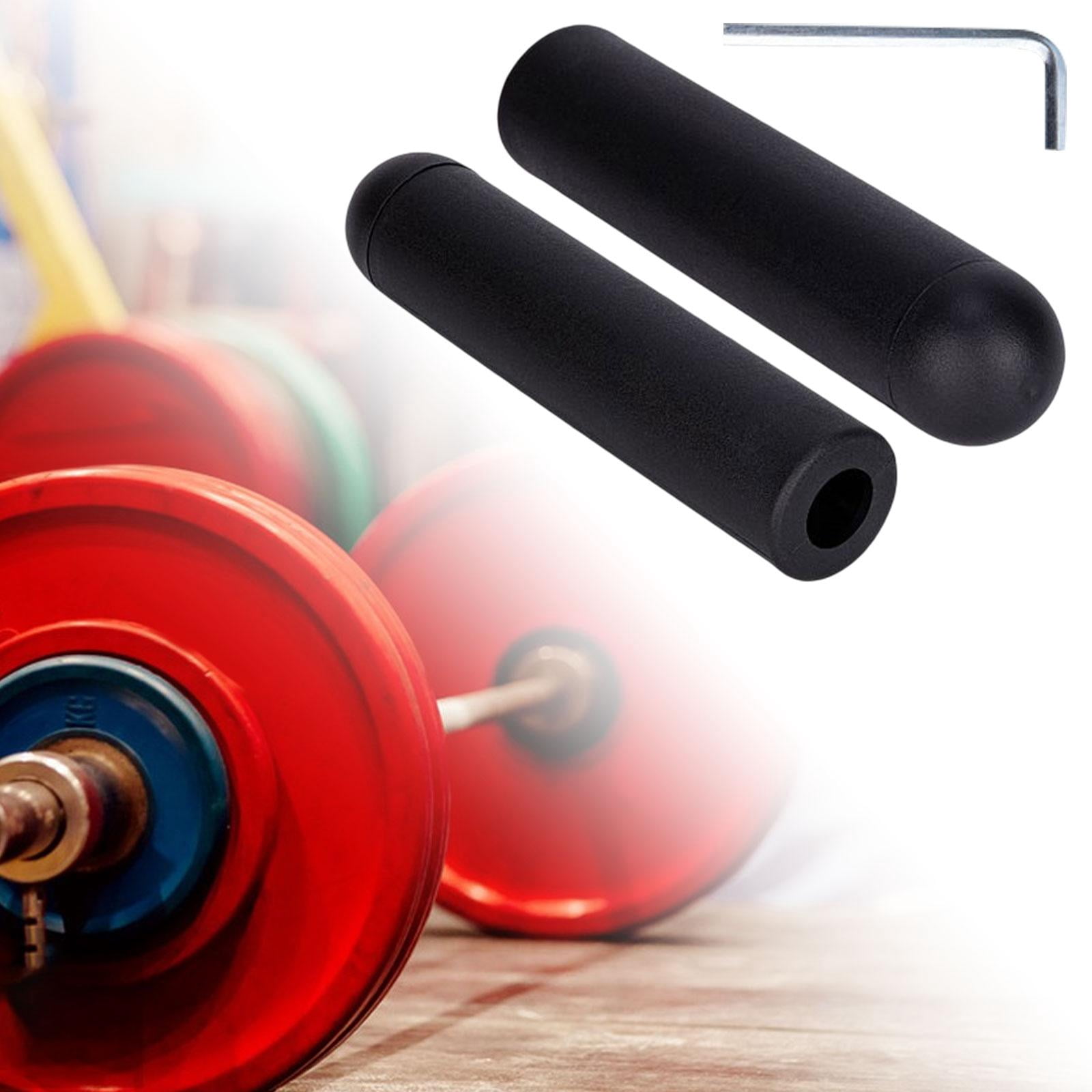 2 Pieces Adapter Sleeve with L Shaped Wrench for Longer Posts Non Slip 1 inch to 2 inch Barbell Adapter for Fitness Equipment Exercise Parts 50mmx200mm ball head