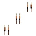 thumbnail image 2 of Kearding Cable macho a macho de 3,5mm, reproductor de música de nailon, Cable auxiliar, línea de conexión de altavoz, Cable de Audio Type1 NO1, 2 of 6